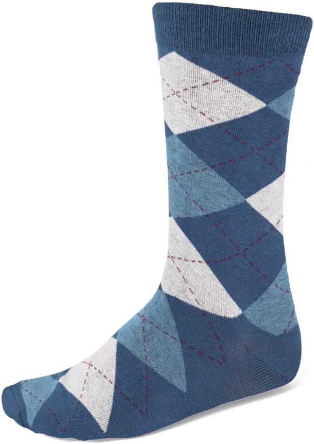 tiemart Men's Socks, Fits Men's Shoe Sizes 8-12