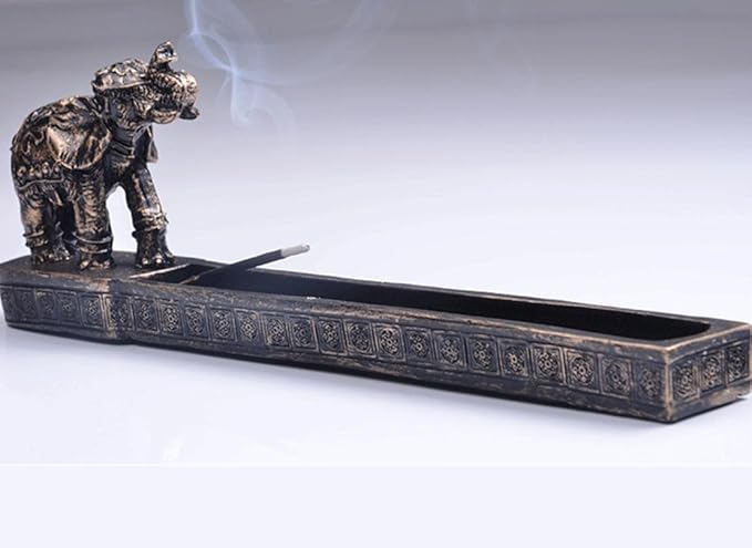 Nice purchase Elephant Incense Burners Traditional Retro Design Incense Stick Holder Burner Ornaments Gift
