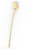 Wavy Spiry Natural Rattan Reed Fragrance Diffuser Replacement Refill Sticks 20 Pieces (7" Spiral, Natural Color)