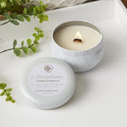 Root Candles Seeking Balance Wood Wick Spa Candle Aromatherapy Candles, 4-Ounce Travel Tin, Illuminate: Juniper Rosewood