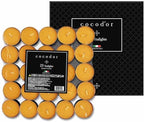 COCODOR Scented Tealight Candles/Honey Peach / 100 Pack / 4-5 Hour Extended Burn Time/Made in Italy, Cotton Wick, Scented Home Deco, Fragrance, Mother's Day
