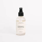 Calyan Wax Co. Non Toxic Room Spray, Evergreen + Eucalyptus Air Freshener, Non Aerosol Natural Room Mist, Aromatherapy Spray with Essential Oils, 4fl oz