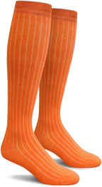Knee High Solid Color Cotton Socks for Men Women and Youth