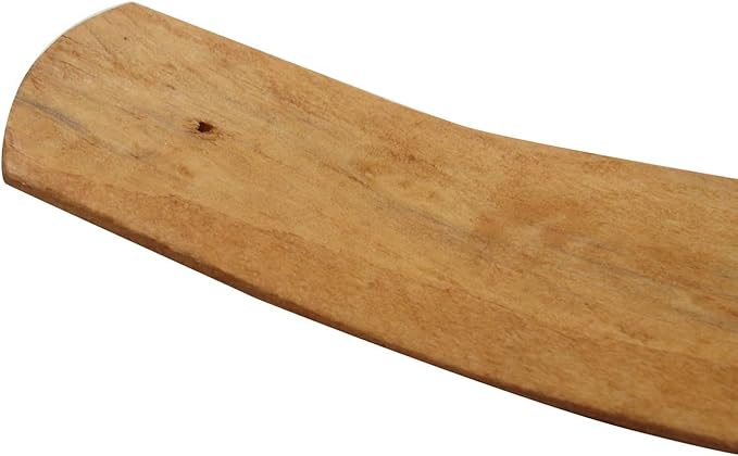 TRENDBOX 50pcs Handmade Plain Wood Wooden Incense Stick Holder Burner Ash Catcher Natural Design Buddhist
