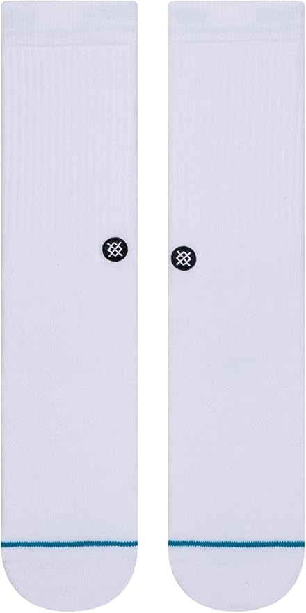 Stance Icon Classic Casual Crew Socks 3-Pack, Cotton Blend and Cushioning Arch Support