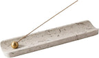 Koville Luxury Natural Marble Incense Holder, Incense Holders for Sticks, Incense Burner Holder, Ideal for Meditation and Relaxing, Easy to Clean