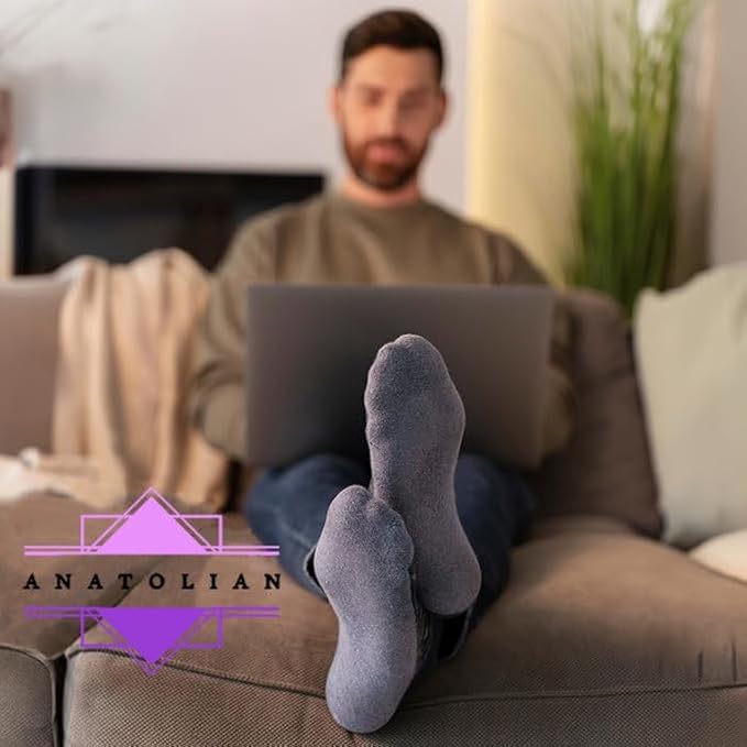 anatolian DRESS SOCKS Natural Comfortable Soft Classy - Made In TURKEY for Men Women Dress or Casual Footwear