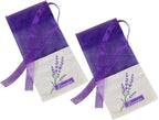 Garneck Scented Sachet Bags 20pcs Empty Purse Dried Flower Storage Portable Size Classic Pattern