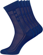 Men's Socks, Ultra Thin Breathable Cotton Mens Dress Socks (5 pack), Super Soft and Lightweight Sock for Men