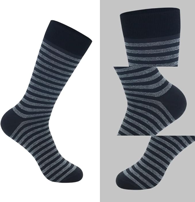 DRASEX Men's Dress Socks Funky Colorful Pattern Cotton Novelty Casual Crew Socks