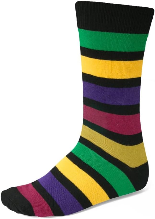 tiemart Men's Socks, Fits Men's Shoe Sizes 8-12