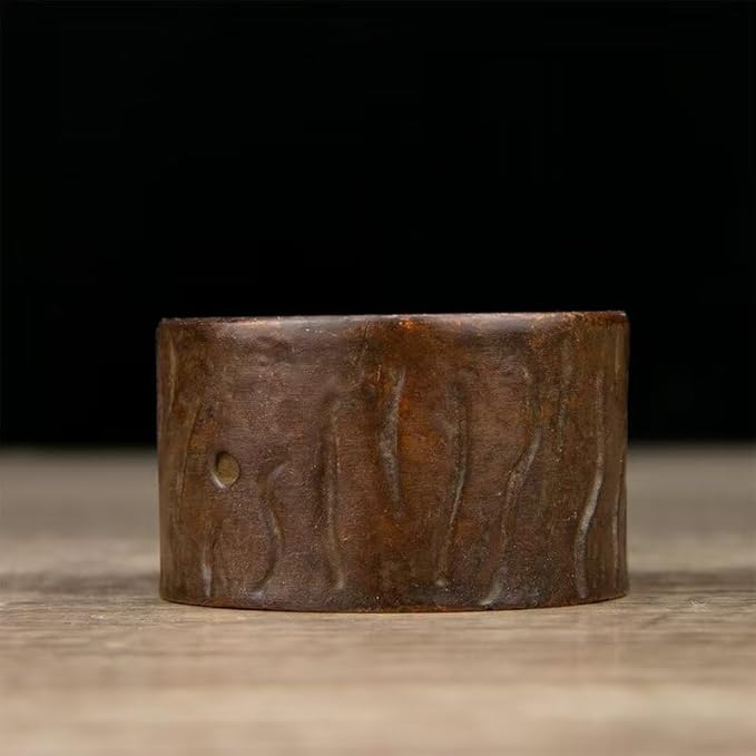 Incense Burner Chinese Incense Holder Brass Incense Burner Zen Copper Incense Burner Antique Style Home Office Fengshui Decor 2.6 * 2.6 * 2.2IN 0.7LB