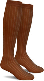 Knee High Solid Color Cotton Socks for Men Women and Youth