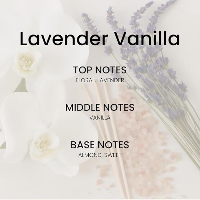 Lavender Vanilla Room Spray – 5.07 oz Scented Air Freshener for Home, Office & Linen – Long-Lasting Linen Spray for Bedding, Pillows & Fabrics – Luxurious Home Fragrance
