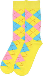 tiemart Men's Socks, Fits Men's Shoe Sizes 8-12