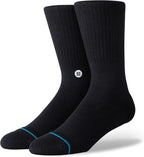 Stance Icon Classic Casual Crew Socks 3-Pack, Cotton Blend and Cushioning Arch Support
