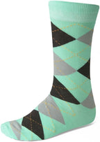 tiemart Men's Socks, Fits Men's Shoe Sizes 8-12