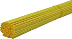 100 Pieces Fiber Reed Diffuser Replacement Refill Sticks (12" x 3mm, Yellow)