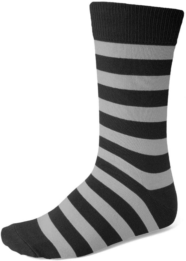tiemart Men's Socks, Fits Men's Shoe Sizes 8-12