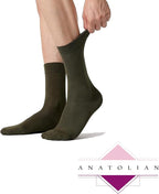 anatolian DRESS SOCKS Natural Comfortable Soft Classy - Made In TURKEY for Men Women Dress or Casual Footwear