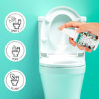 Toilet Spray, Coco Beach, Bathroom Odor Eliminator, Travel Size Air Freshener Spray, 2 Fl.Oz(2 Pack)