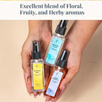 Folkulture Bathroom Spray - Odor Eliminator | Set of 3 Freshener Sprays for Home, Car, Bathroom | 5.1 Fl Oz| Vanilla, Lavender, Rose Scented Deodorizer | Room Spray | Guest Bathroom & Home Essentials