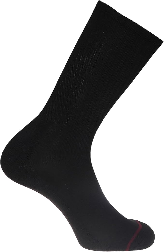 DOCKERS Men's Performance Socks - 3-Pairs and 6-Pairs Athletic and Dress Crew Socks for Men