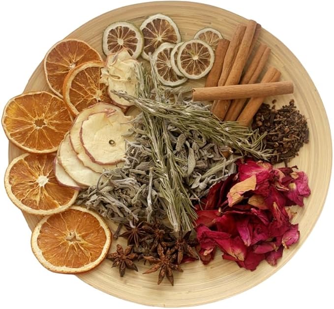 Simmering Potpourri, Potpourri Simmer Pot - Cinnamon, Cloves, Rosemary, Orange Slices, Apple Slice Perfect House Warming Hostess Gift