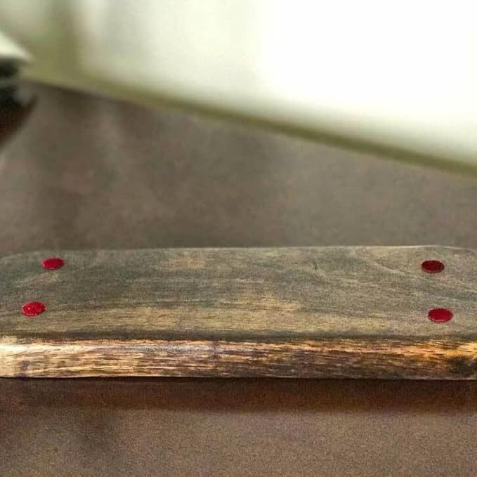 Wood Double Incense Sticks Holder Burner - Large Ash Catcher Handmade Home Decor