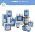 Root Candles Seeking Balance Wood Wick Spa Candle Aromatherapy Candles, 8-Ounce, Empower: Lavandin & Patchouli