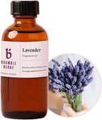 Bramble Berry Lavender Fragrance Oil 2 oz | Calming Floral Scent for Soap Making, Candles, Lotion, Bath Bombs & Perfume | Skin Safe, Vegan, Paraben & Phthalate Free, DIY Craft Essential