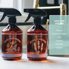 SpaRoom Linen Spray 2-Pack Combo – Cool Peppermint & Royal Lavender Aromatherapy Set with Essential Oils, Mist for Bedding, Linens, and Home – 2 x 16.9 oz Variety Pack