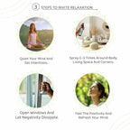 Sacred Element's White Sage Room Spray | Natural Purifying Mist for Energy Clearing, Negativity Release, Spiritual Balance & Aromatherapy | 3.38 Fl Oz / 100ml Non-Toxic Air Freshener