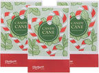 Floral Simplicity Candy Cane Scented Sachets Pack of 3, Fall & Winter - Long-Lasting Scented Bags, Home Fragrance, Air Freshener & Deodorizer for Closet, Room, Drawer, or Cars, Made in USA