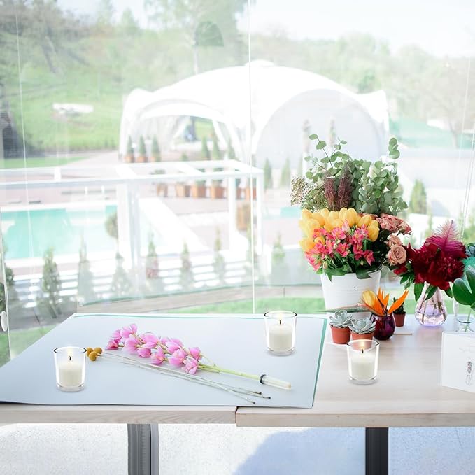 9-Pack 1.25-Inch White Votive Candles, Unscented Small Tealight Candle for Home Decor, Church and Special Occasions