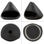 Ceramic Palo Santo Burner, Mini Chimney Incense Holder with Ash Catcher, Aromatherapy Meditation Home Decor for Anxiety Relief, White