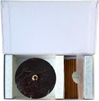 Love Bloom Incense Set – Rose Scented Sticks with Golden Cherry Marble Holder – Aromatherapy Gift for Relaxation, Meditation & Home Decor – 10 Long-Lasting Incense Sticks in Gift Box