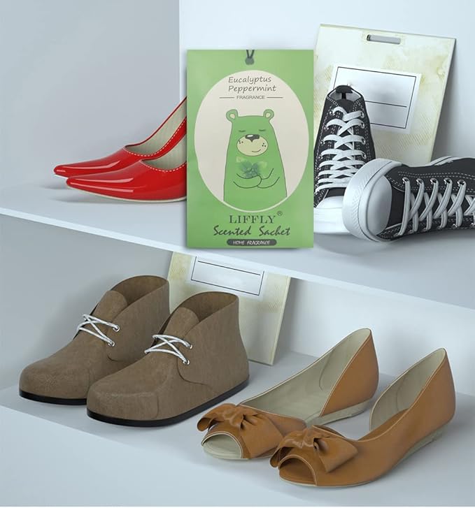 13 Scents Scented Sachets for Drawers and Closets Air Freshener Home Fragrance Sachet Total 14 Packs Gift Box