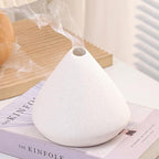 Ceramic Palo Santo Burner, Mini Chimney Incense Holder with Ash Catcher, Aromatherapy Meditation Home Decor for Anxiety Relief, White