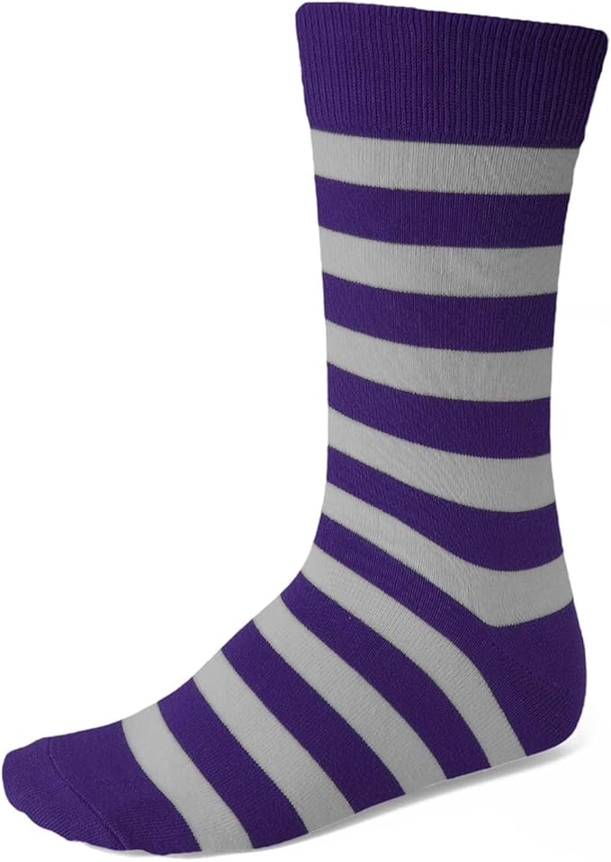 tiemart Men's Socks, Fits Men's Shoe Sizes 8-12