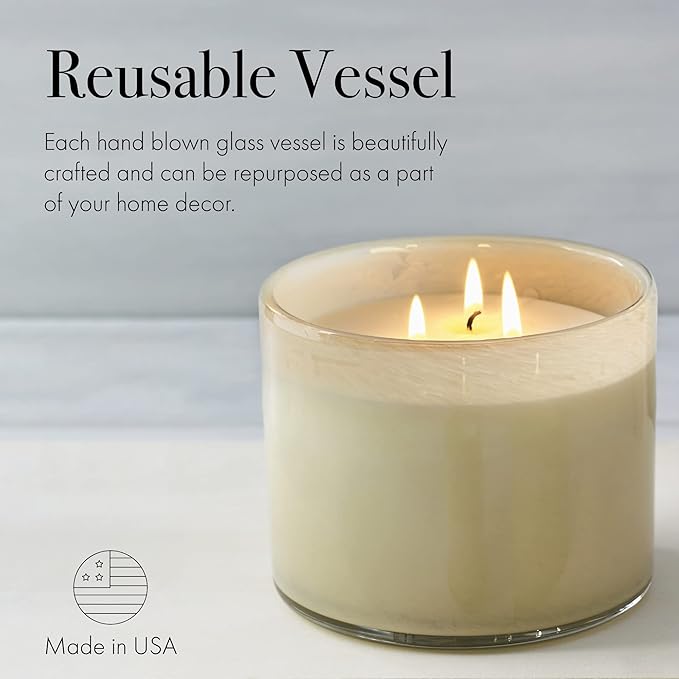 Lafco 3-Wick Candle, Chamomile Lavender, Master Bedroom