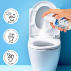 Toilet Spray, Ocean Scent, Eliminates Bathroom & Toilet Odors, Travel Size Air Freshener Spray, 2 Fl.Oz(2 Pack)