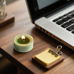 Eucalyptus Drift Scented Tea Lights Candles – Grayish Green – 6 Hour Burn – 100% Palm Wax – Scented Tealight Candles for Winter Holidays, Christmas Calm, Spa Vibes – 48 Pack Scent Votive Candle