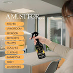 Room Spray Air Freshener –Odor Eliminator Spray for Home, Bathroom & Office – Long Lasting Floral Mist Deodorizer, Non Toxic Natural Air Spray for Bedding10.14 fl oz (Sky-Rose-Mango)