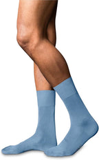 FALKE Men's No. 9 Egyptian Cotton Luxury Dress Socks, 1 Pair