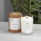 Root Candles Seeking Balance Wood Wick Spa Candle Aromatherapy Candles, 6.5-Ounce, Illuminate: Juniper Rosewood