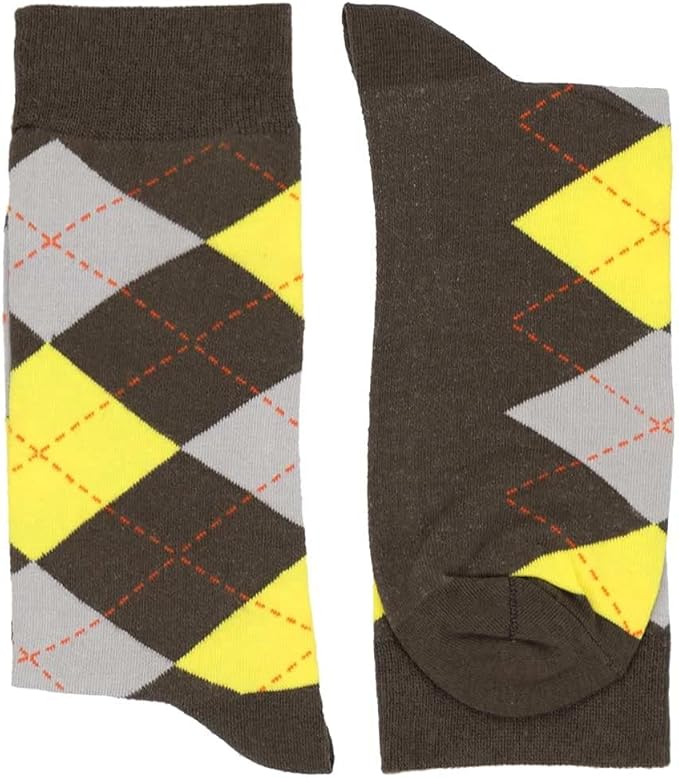 tiemart Men's Socks, Fits Men's Shoe Sizes 8-12