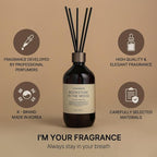 COCODOR Premium Reed Diffuser/Cedar Wood /16.9oz /1 Pack/Large Capacity Fragrance Scent Oil Stick Diffuser Set for Bedroom Bathroom Home Décor