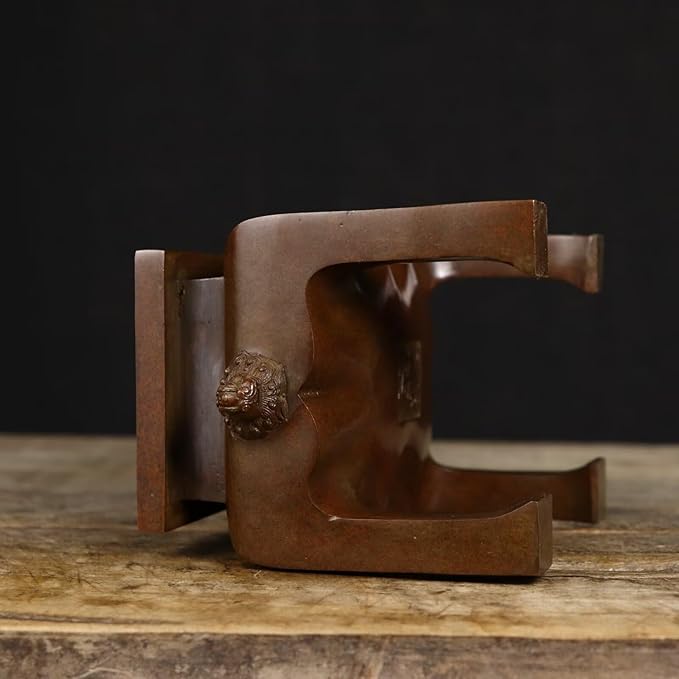 Copper Incense Burner Chinese Brass Incense Holder Traditional Copper Zen Incense Burner Sandalwood Burner Decoration Censer