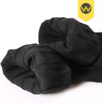 WANDER Mens Dress Socks Double Needle Rib Cotton Solid Premium Socks Lightweight Classic Business Socks 6/8 Pairs 7-12/13-15